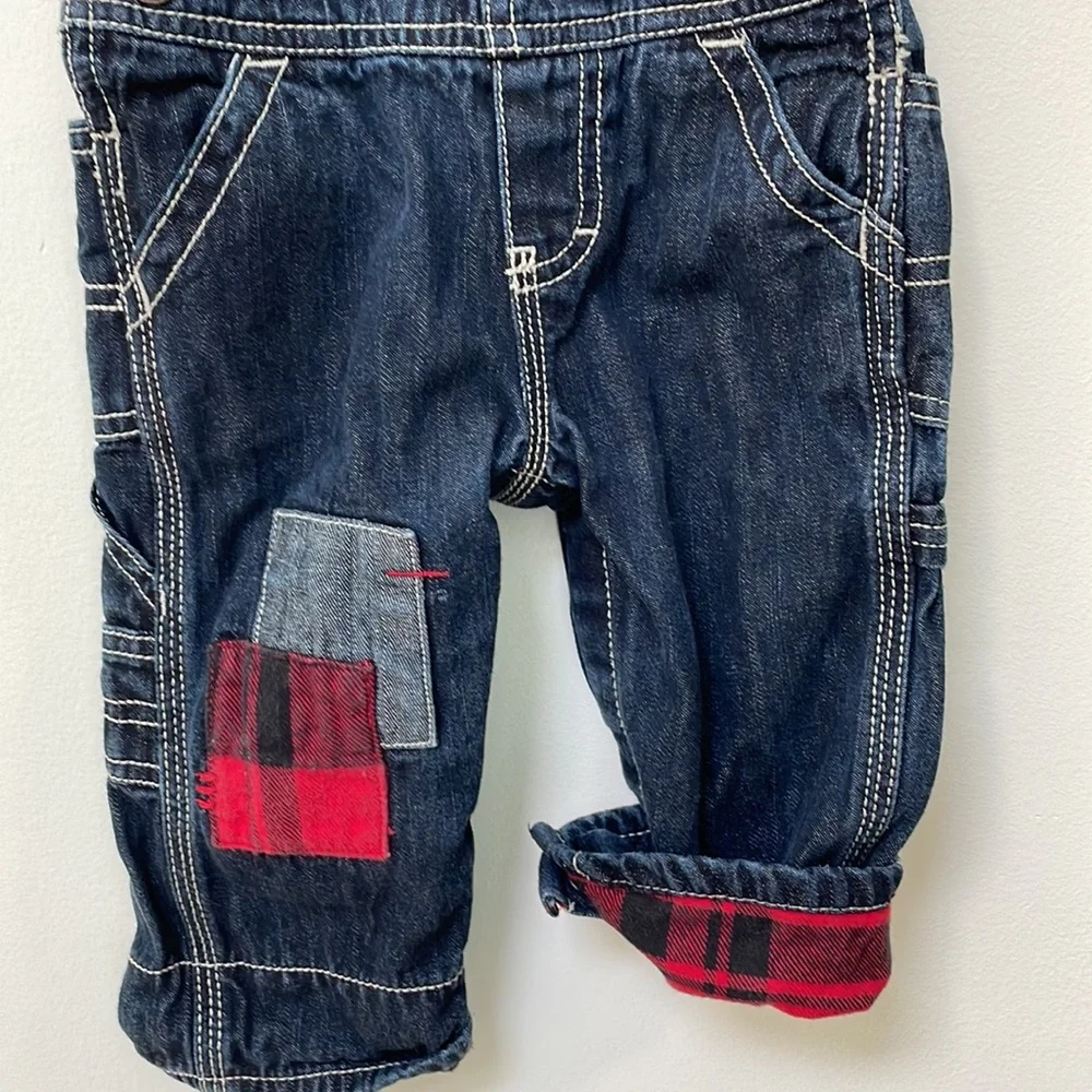 Oshkosh moose overall denim baby boy